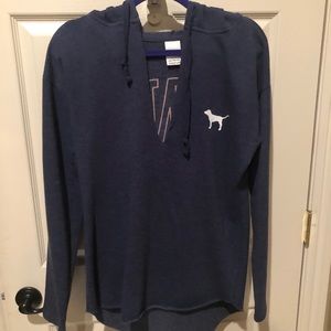 VS Pink pullover hoodie